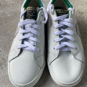 Vintage Havana Green and White Sneakers